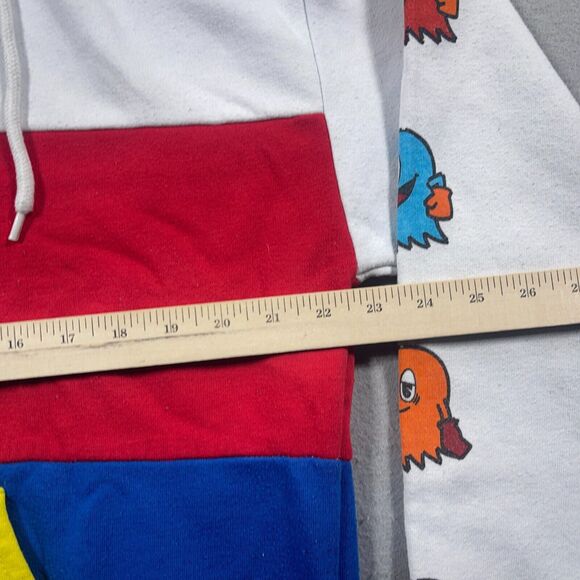 Pacman Hoodie‎ Sweater Adults Mens Size Medium Pockets Graphic Pac-Man Game - Picture 4 of 10